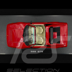 Ferrari 328 GTS 1985 US-Version Le Flic de Beverly Hills II Rosso Corsa 1/18 KK Scale KKDC181701