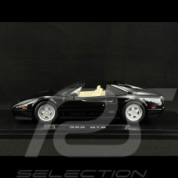 Ferrari 328 GTS 1985 US-Version Miami Vice Schwarz 1/18 KK Scale KKDC181702