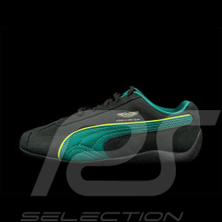 Chaussure Aston Martin F1 Team Speedcat Puma Sport Sneaker Noir / Vert Lux 309137-03 - mixte