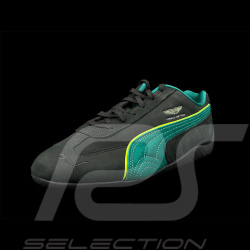 Chaussure Aston Martin F1 Team Speedcat Puma Sport Sneaker Noir / Vert Lux 309137-03 - mixte