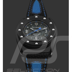 Lamborghini Automatic Watch Tonino Cuscinetto R Leather Black / Blue TLF-T02-4