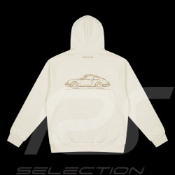 Sweat Porsche 911 Legacy à Capuche Puma Beige 637103-09 - mixte