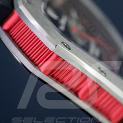 Lamborghini Automatic Watch Spyderleggero Tonino Leather Black / Red TLF-T06-2