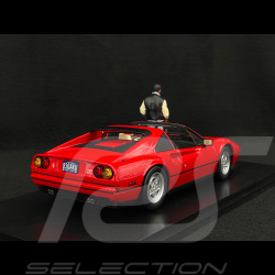 Set of Ferrari 328 GTS 1985 US-Version + Axel Foley Figurine Beverly Hills Cop II 1/18 KK Scale KKDC181701 - KKFIG028