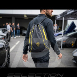Lamborghini Lightweight Backpack Black / Yellow GRS22010