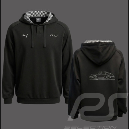 Sweat Porsche 911 Legacy à Capuche Puma Noir 637103-01 - mixte