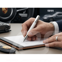 Stylo Porsche Design Shake Compact Blanc / Argent WAP0553140RSHP