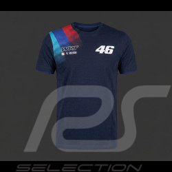 Valentino Rossi T-Shirt VR46 Offizielles WRT Marineblau VR575202 - unisex