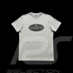 T-Shirt Bugatti Ecusson Gris BGT040-150 - Homme