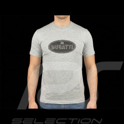 T-Shirt Bugatti Ecusson Gris BGT040-150 - Homme