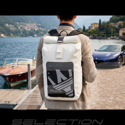 Maserati Rucksack Hybrid Weiß / Schwarz