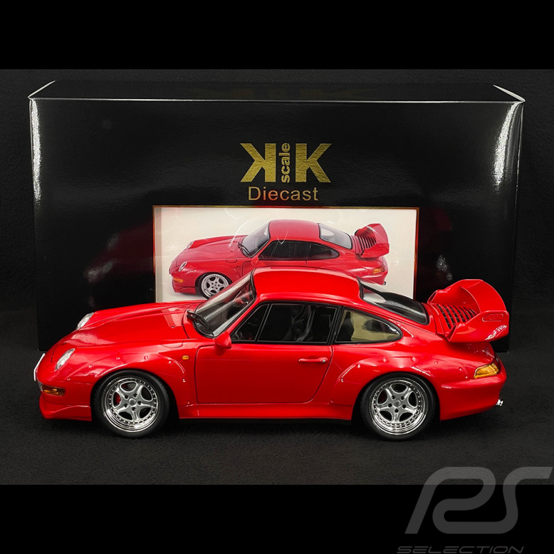 Porsche 911 GT2 Type 993 Jantes Speedline 1996 Rouge 1/12 KK Scale KKDC120285S