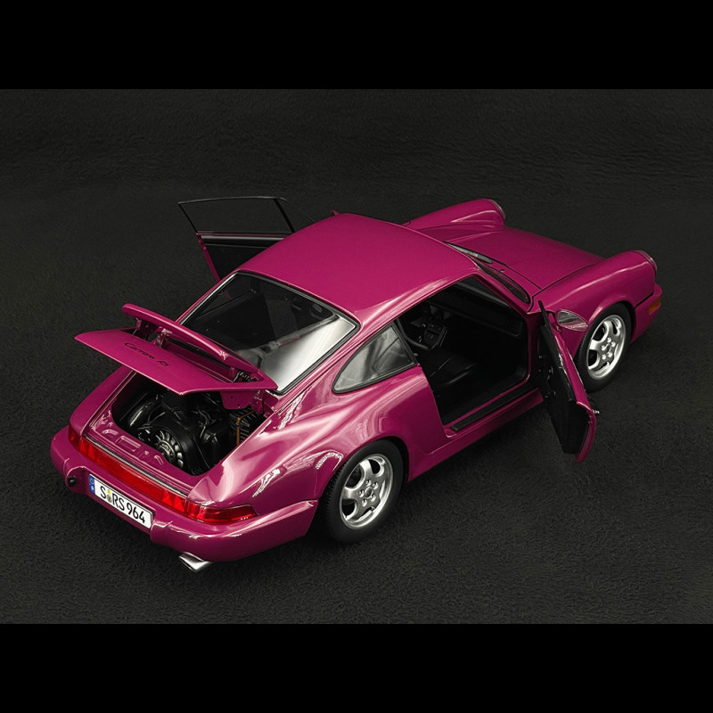 Porsche 911 Carrera RS Type 964 Cup Rims 1992 Ruby Red 1/12 KK