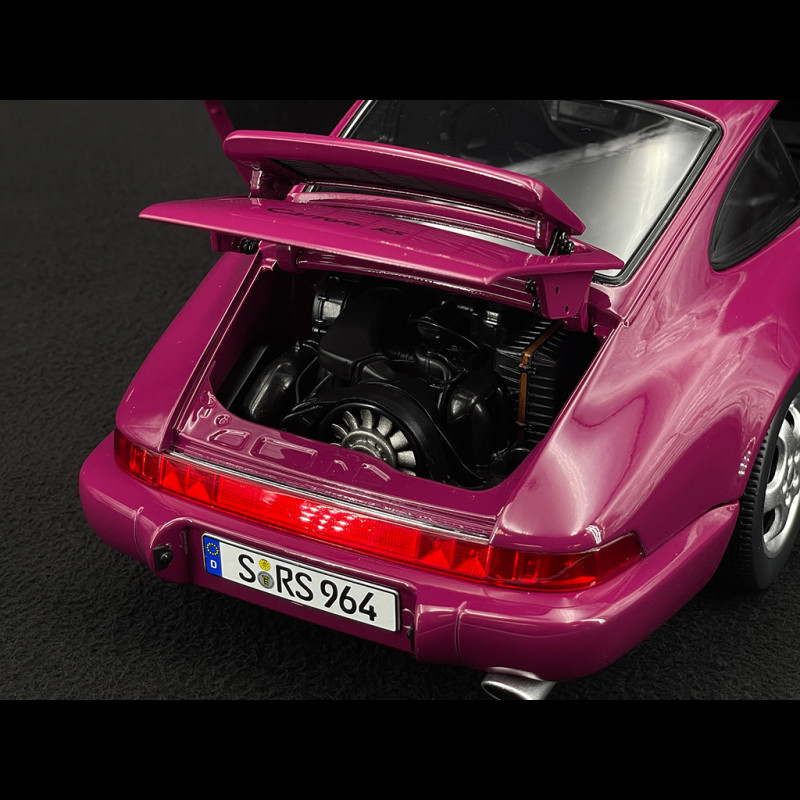 Porsche 911 Carrera RS Type 964 Cup Rims 1992 Ruby Red 1/12 KK
