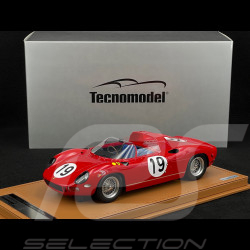 Ferrari 330P n° 19 3rd 24h Le Mans 1964 1/18 Tecnomodel TM18-309D