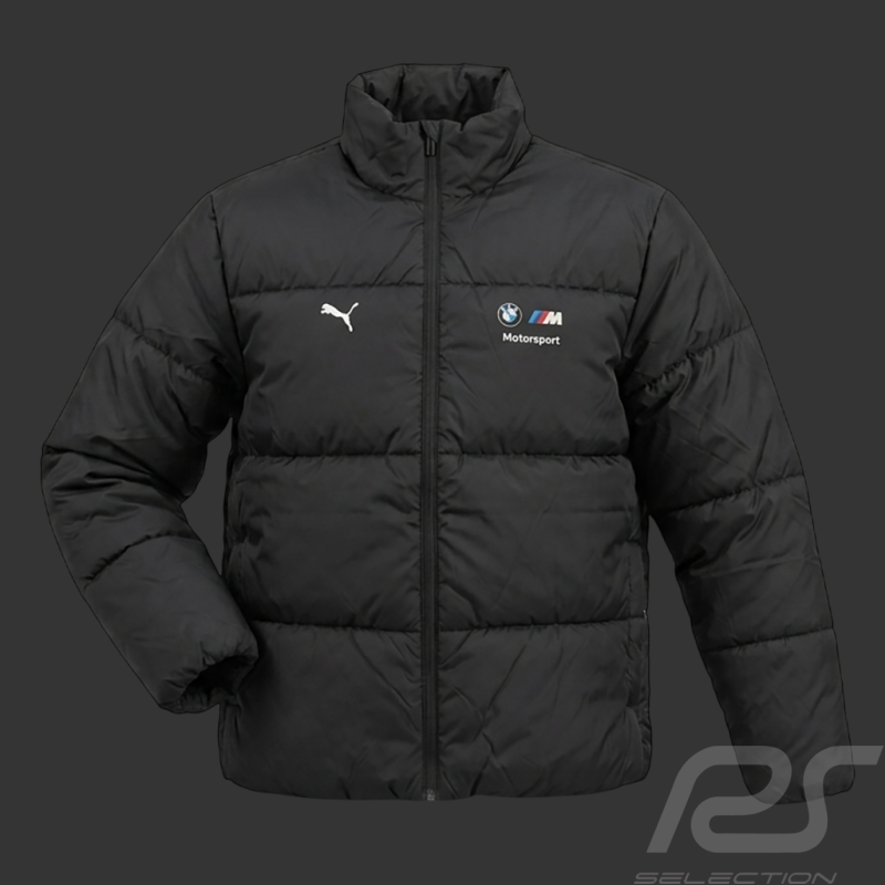BMW Quilted Jacket Motorsport Puma Black 637318-01 - Unisex