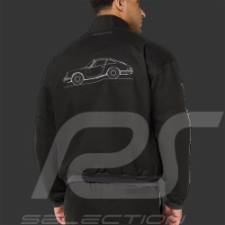 Porsche 911 Jacket Legacy Puma Black 637101-01 - Unisex