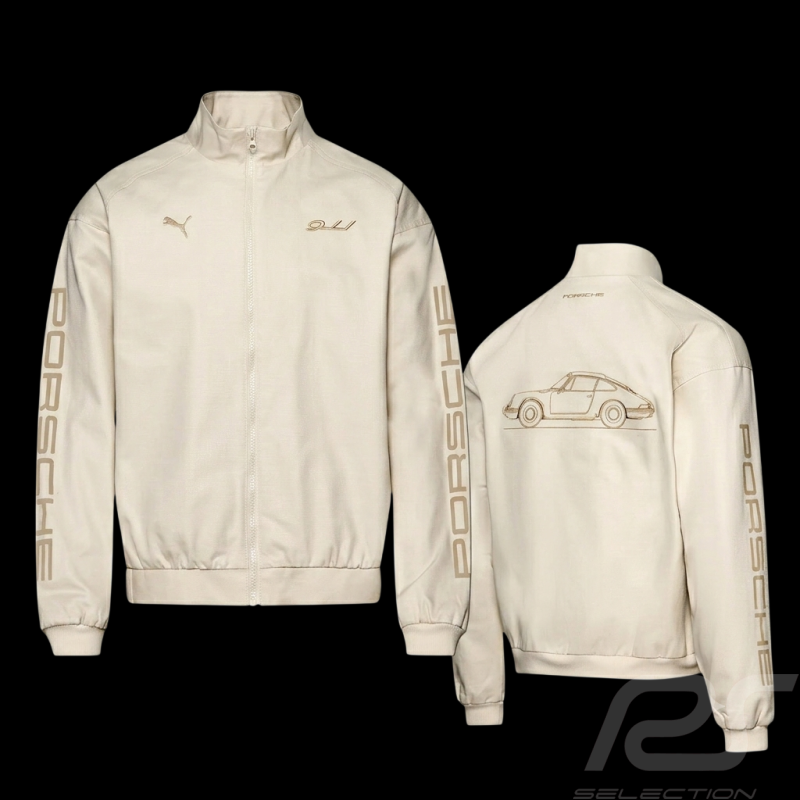 Porsche 911 Jacke Legacy Puma Beige 637101-09 - Unisex