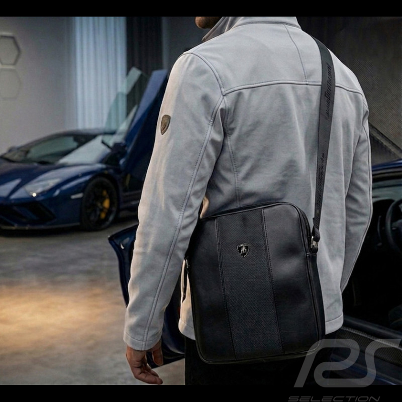 Sacoche Lamborghini à Bandoulière Noir GRS22001