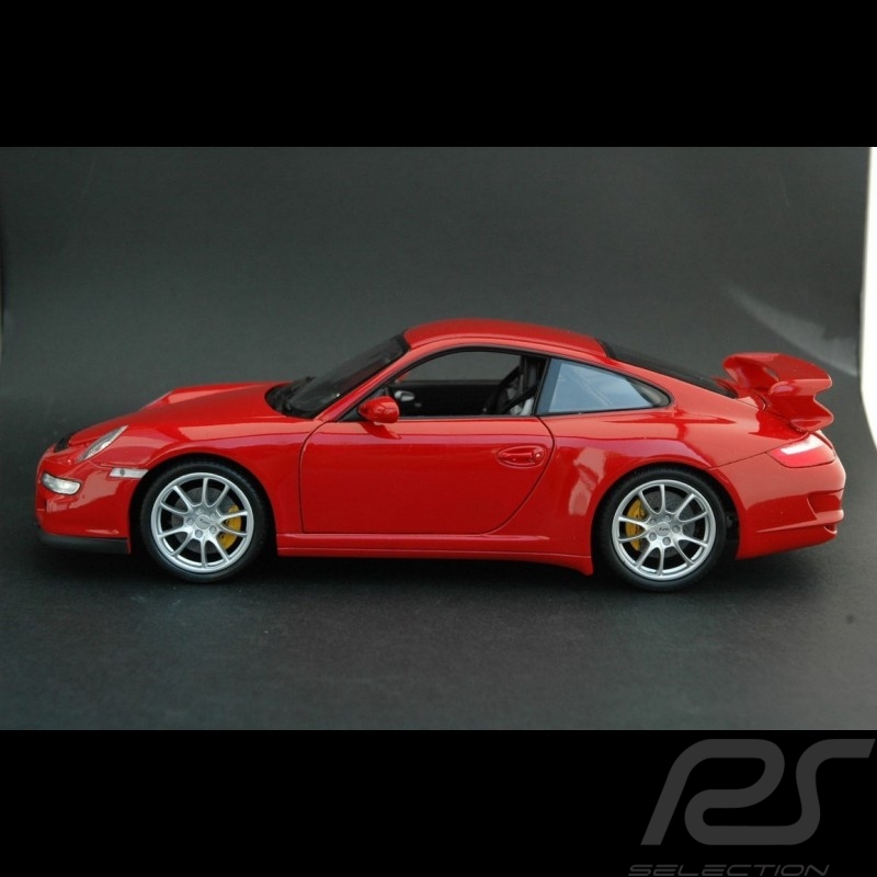 Porsche 997 GT3 rouge 1/18 Welly 18024W