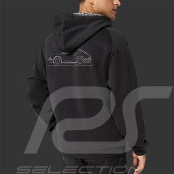 Porsche 911 Kapuzenpullover Legacy Puma Schwarz 637103-01 - Unisex