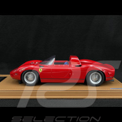 Ferrari 330P 1965 Presseversion Rosso Corsa 1/18 Tecnomodel TM18-309A