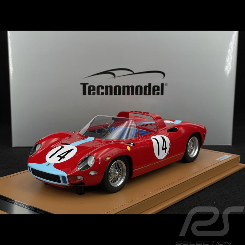 Ferrari 330P n° 14 2. 24h Le Mans 1964 1/18 Tecnomodel TM18-309C
