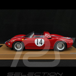 Ferrari 330P n° 14 2ème 24h Le Mans 1964 1/18 Tecnomodel TM18-309C