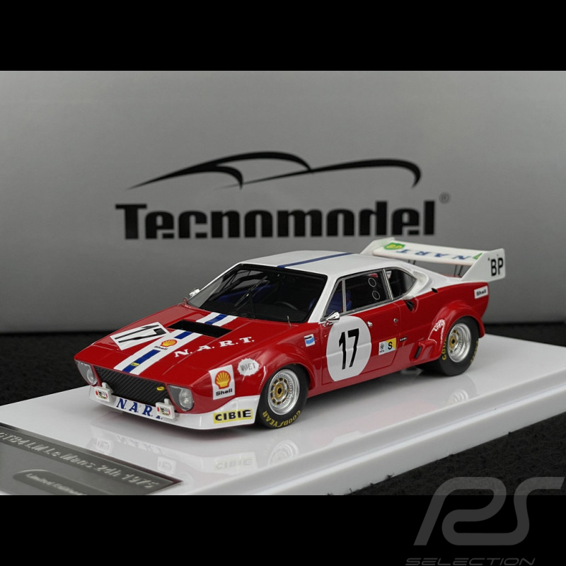 Ferrari 308 GTB4 LM n° 17 24h Le Mans 1975 1/43 Tecnomodel TM43-30B