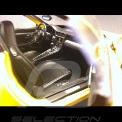 Porsche 991 Carrera S jaune 1/18 Welly 18047Y 