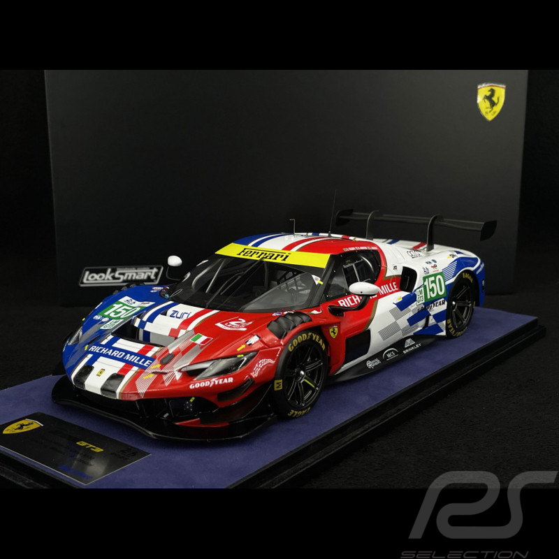Ferrari 296 LMGT3 n° 150 24h Le Mans 2025 1/18 Looksmart LS18LM059
