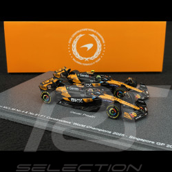 McLaren MCL39 Lando Norris n° 4 / Oscar Piastri n° 81 Winner Constructors' World Championship 2025 F1 1/64 Spark 64S084
