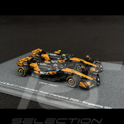 McLaren MCL39 Lando Norris n° 4 / Oscar Piastri n° 81 Winner Constructors' World Championship 2025 F1 1/64 Spark 64S084