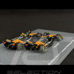 McLaren MCL39 Lando Norris n° 4 / Oscar Piastri n° 81 Vainqueur Championnat du Monde Constructeur 2025 F1 1/64 Spark 64S084