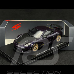 Porsche 718 Cayman GT4 RS Typ 982 Weissach Package 2023 Viola Metallic 1/43 Spark S8782