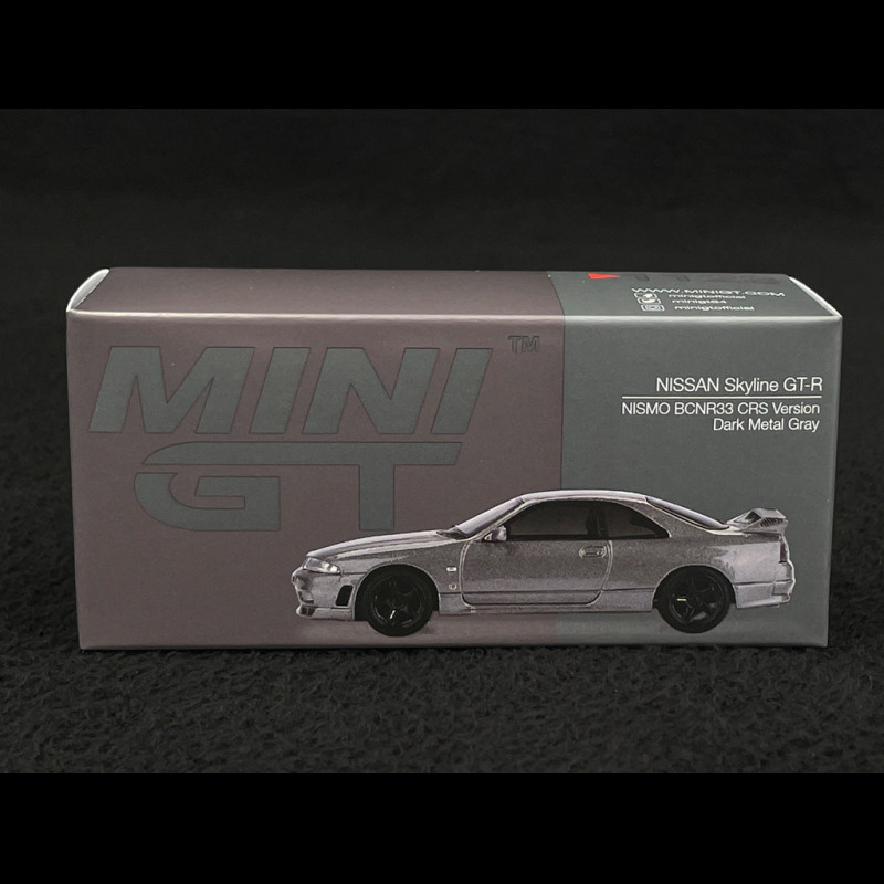Nissan Skyline GT-R Nismo BCNR33 CRS Version 1993 Dark Grey 1/64