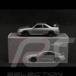 Nissan Skyline GT-R Nismo BCNR33 CRS Version 1993 Dark Grey 1/64 Mini GT MGT01128-R