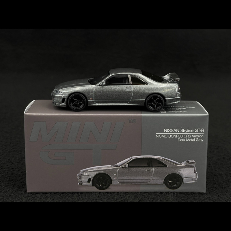 Nissan Skyline GT-R Nismo BCNR33 CRS Version 1993 Dark Grey 1/64