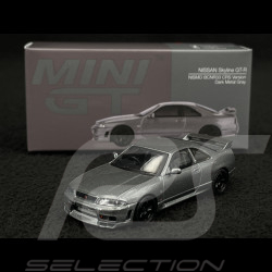 Nissan Skyline GT-R Nismo BCNR33 CRS Version 1993 Dark Grey 1/64 Mini GT MGT01128-R