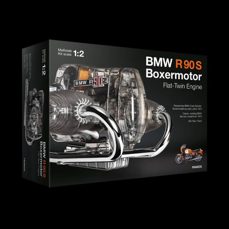 BMW: A Franzis 1:2 Scale BMW R90S Boxermotor Flat-twin Engine Model Kit Still Sealed In Box BMW: A Franzis 1:2 Scale BMW R90S Boxermotor Flat-twin Engine Model Kit Still Sealed In Box