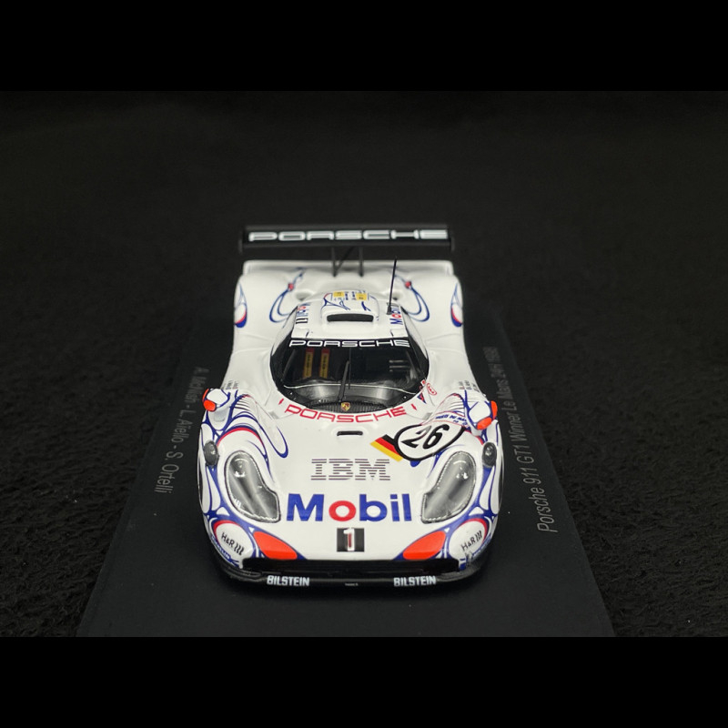 Porsche 911 GT1 Winner 24h Le Mans 1998 n° 26 1/43 Spark 43LM98