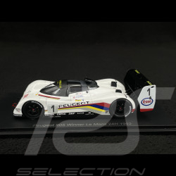 Peugeot 905 Winner 24h Le Mans 1992 n°1 1/43 Spark 43LM92
