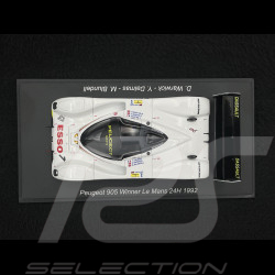 Peugeot 905 Sieger 24h Le Mans 1992 n°1 1/43 Spark 43LM92