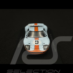 Ford GT40 Mk I n° 9 Gulf Winner 24h Le Mans 1968 1/43 Spark 43LM68
