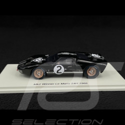 Ford GT40 Mk II n° 2 Winner 24h Le Mans 1966 1/43 Spark 43LM66