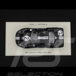 Ford GT40 Mk II n° 2 Winner 24h Le Mans 1966 1/43 Spark 43LM66