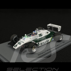 Keke Rosberg Williams FW08 n° 6 Winner Swiss GP 1982 1/43 Spark S7498