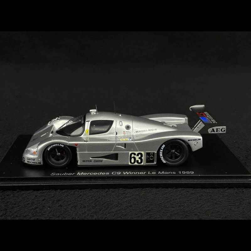 Sauber Mercedes C9 n° 63 Winner 24h Le Mans 1989 1/43 Spark 43LM89