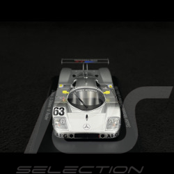 Sauber Mercedes C9 n° 63 Vainqueur 24h Le Mans 1989 1/43 Spark 43LM89