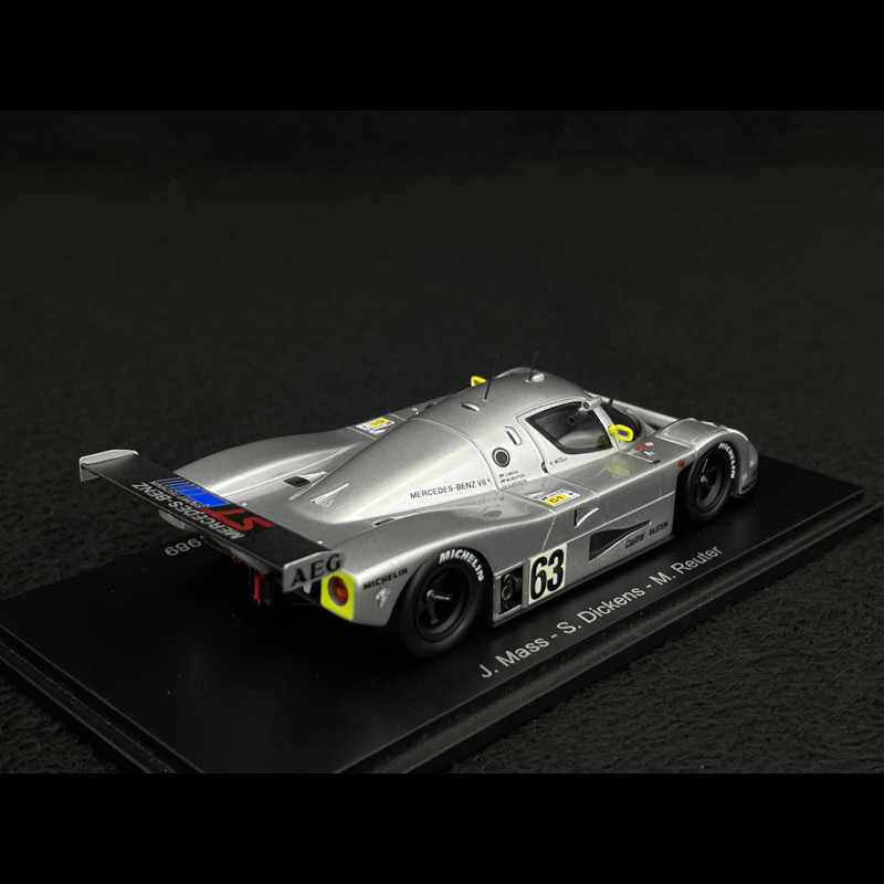 Sauber Mercedes C9 n° 63 Winner 24h Le Mans 1989 1/43 Spark 43LM89